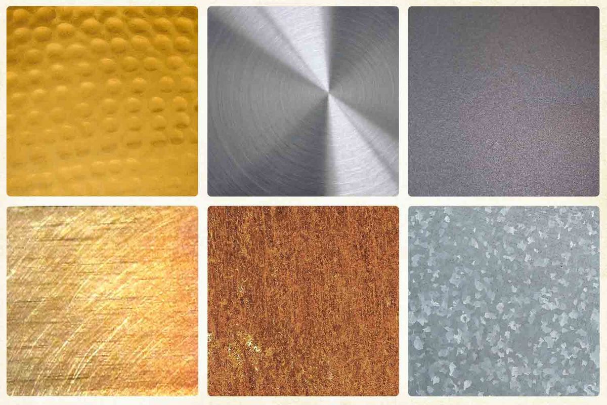 Types Of Metal Finishes