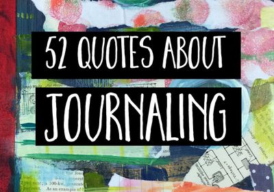 52 quotes about journaling cover image