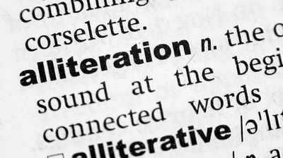 alliteration in writing