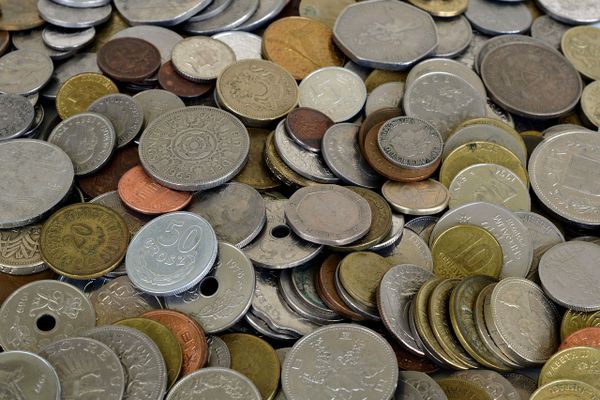 different kinds of coins