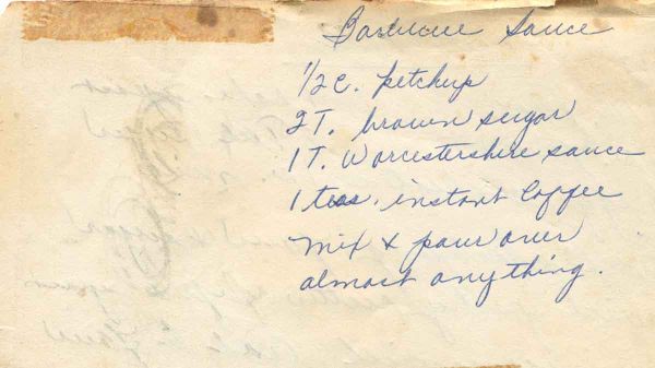 Bbq Sauce Recipe