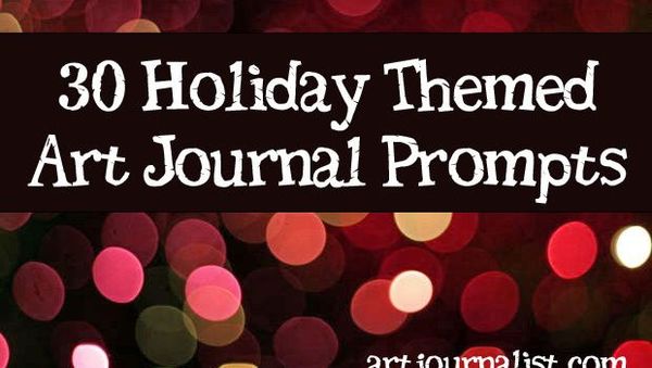 30 Christmas & Holiday Themed Journal Prompts