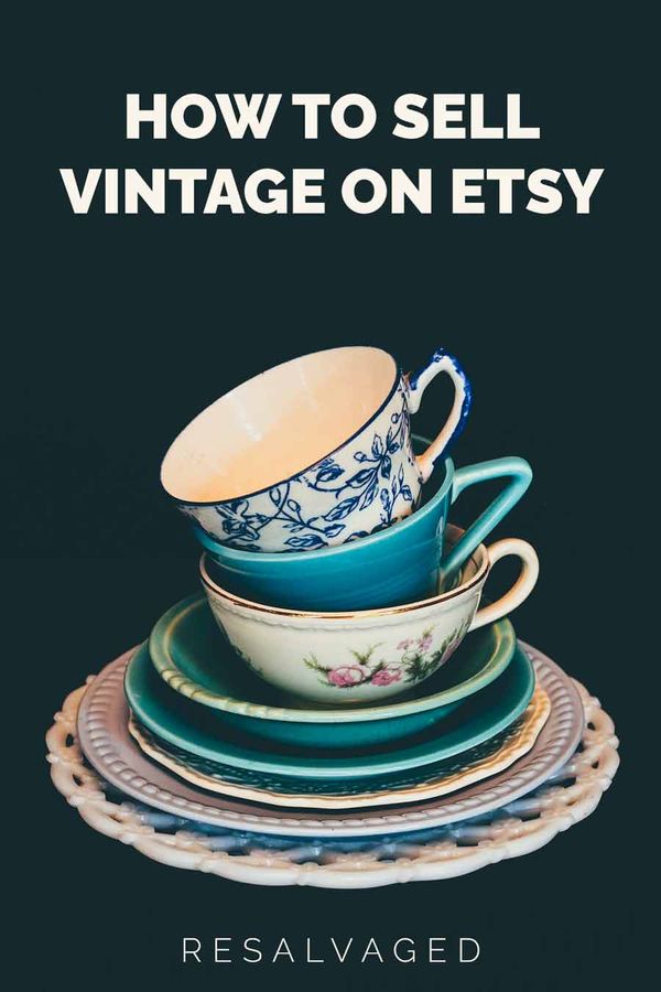 how to sell vintage on etsy