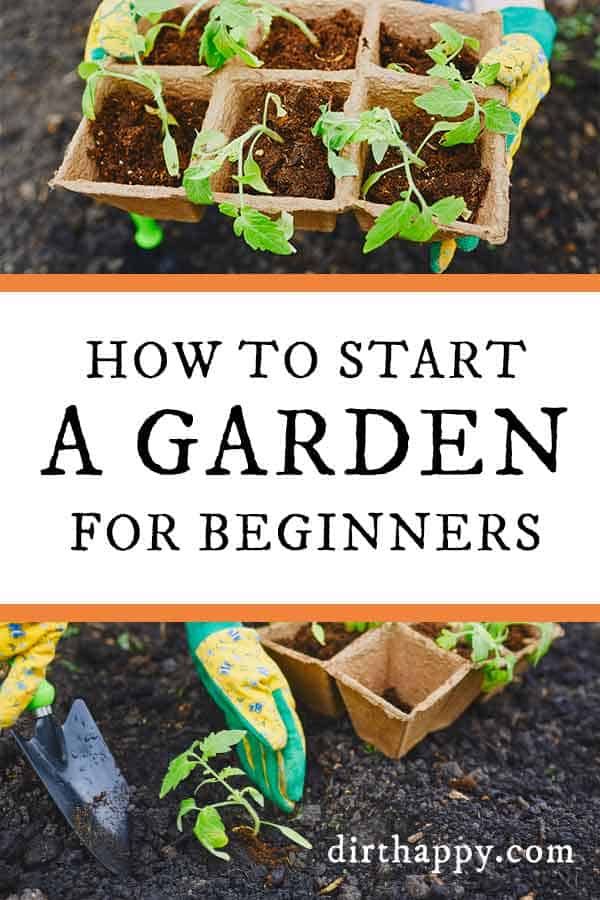 how to start a garden