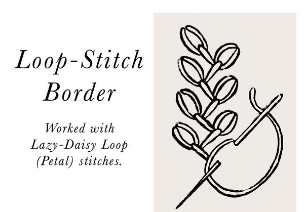 Loop Stitch Border