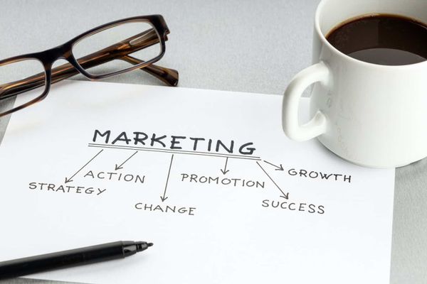 Strategy Marketing concept