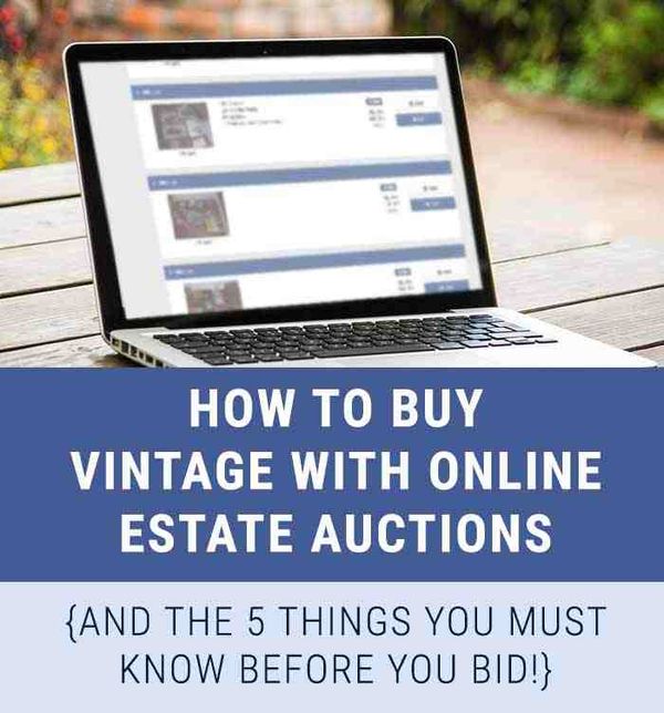 How to Buy Used Items Cheap in Bulk at Online Estate Auctions