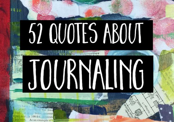 52 quotes about journaling cover image