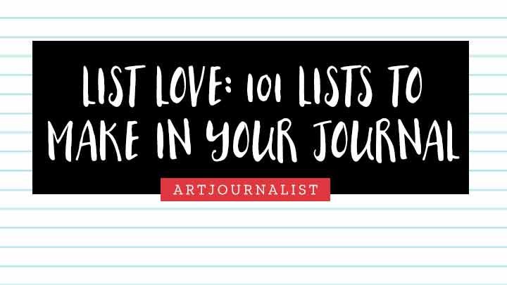 list love journal prompts