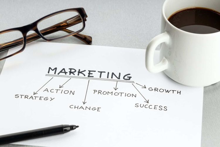Strategy Marketing concept