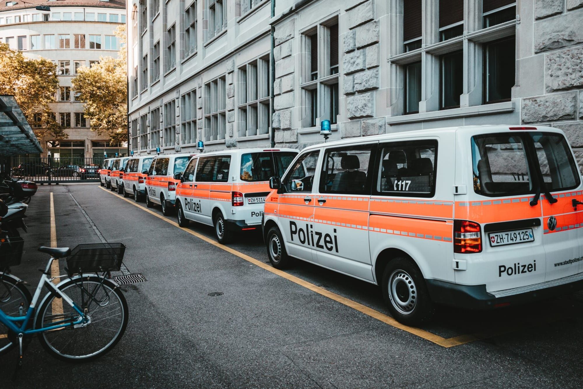 Aussprache mit der Stadtpolizei