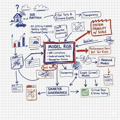 Optimisation and Risk in a World of Distributed Energy