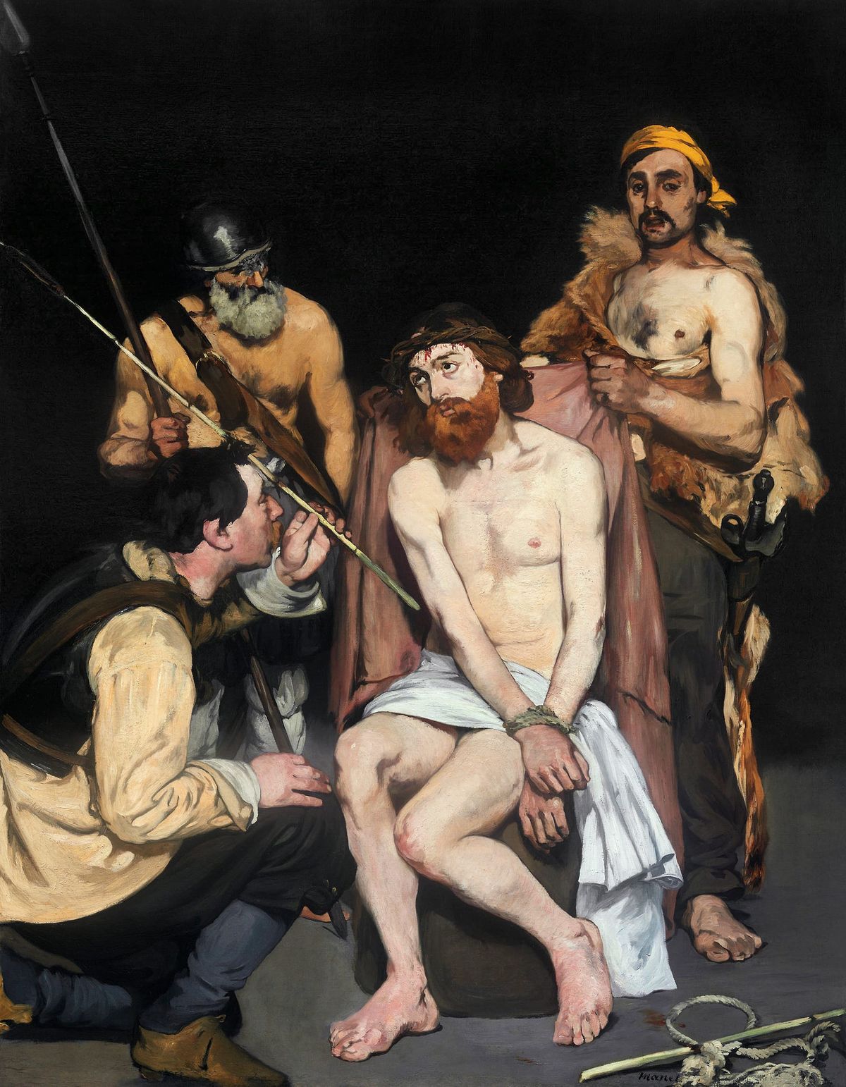 군인들에게 희롱당하는 예수(Jesus Mocked by the Soldiers)