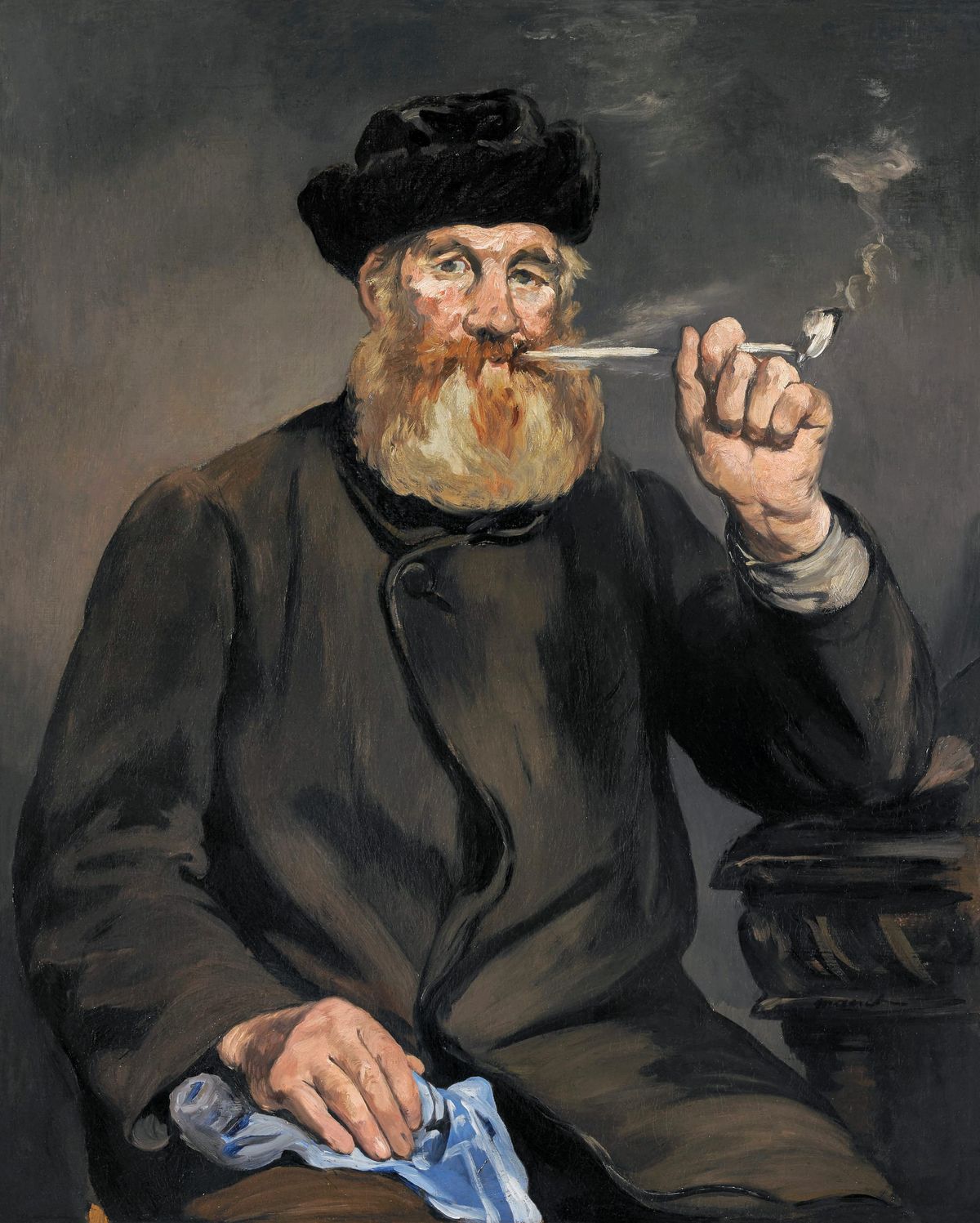 파이프를 문 남성 (The Pipe Smoker)