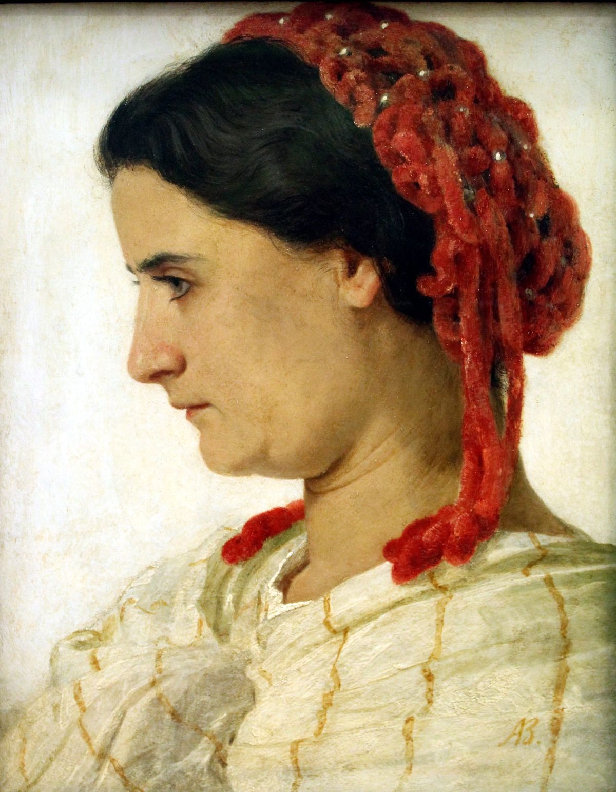 가난과 슬픔을 함께 견뎌낸 아내를 향한 헌사, 안젤라 뵈클린의 초상 Portrait of Angela Böcklin