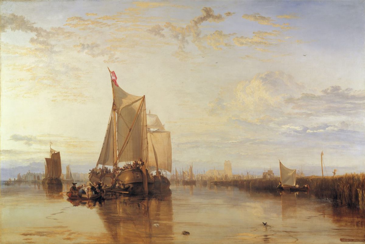 도르드레흐트: 로테르담에서 오르트렉트로 가는 도르트의 패킷선 (Dort or Dordrecht: The Dort Packet-Boat from Rotterdam to Amsterdam, 1818)