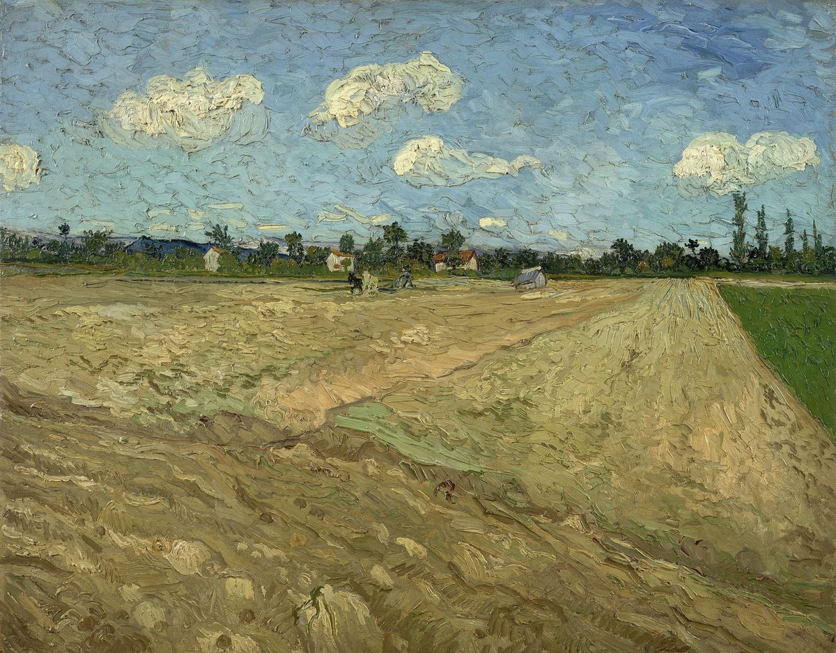 끝없이 펼쳐진 대지의 호흡과 고요한 노동의 서정, 쟁기질된 밭 Ploughed Fields