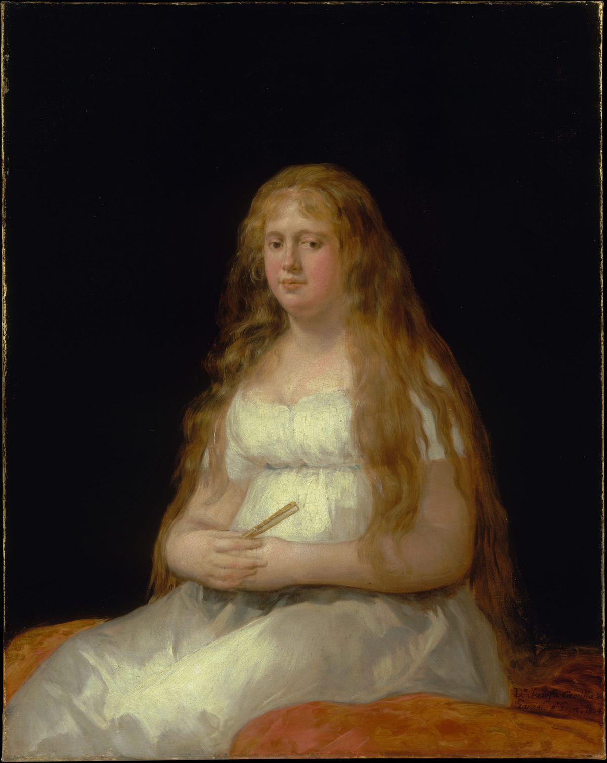 호세파 카스티야 포르투갈 드 가르시니 부인의 초상 Portrait of Doña Josefa Castilla Portugal de Garcini