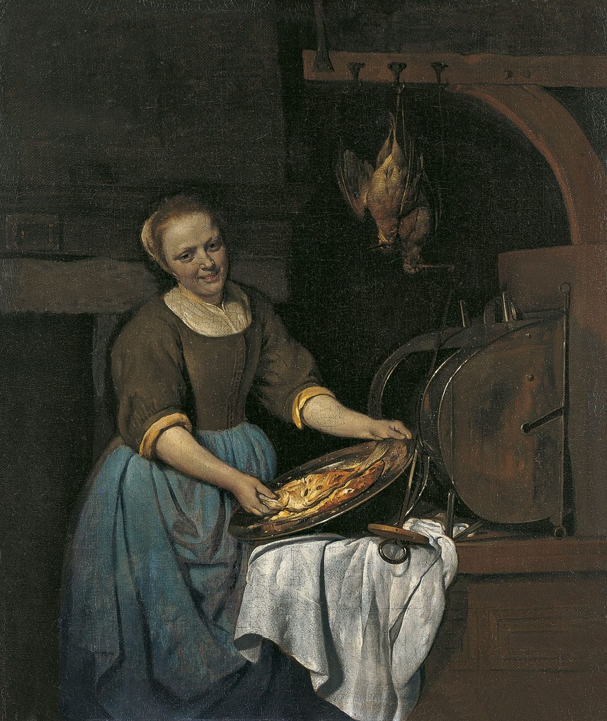 화덕의 온기와 미소 띤 여인의 정겨운 손길, 요리사 La Cuisinière