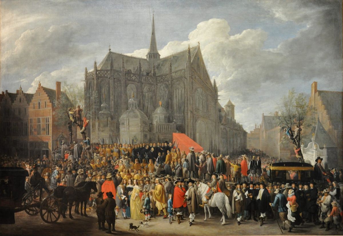 브뤼셀 사브롱 성모 성당 앞 석궁 사격 축제 The Crossbow Shooting at the Sablon in Brussels