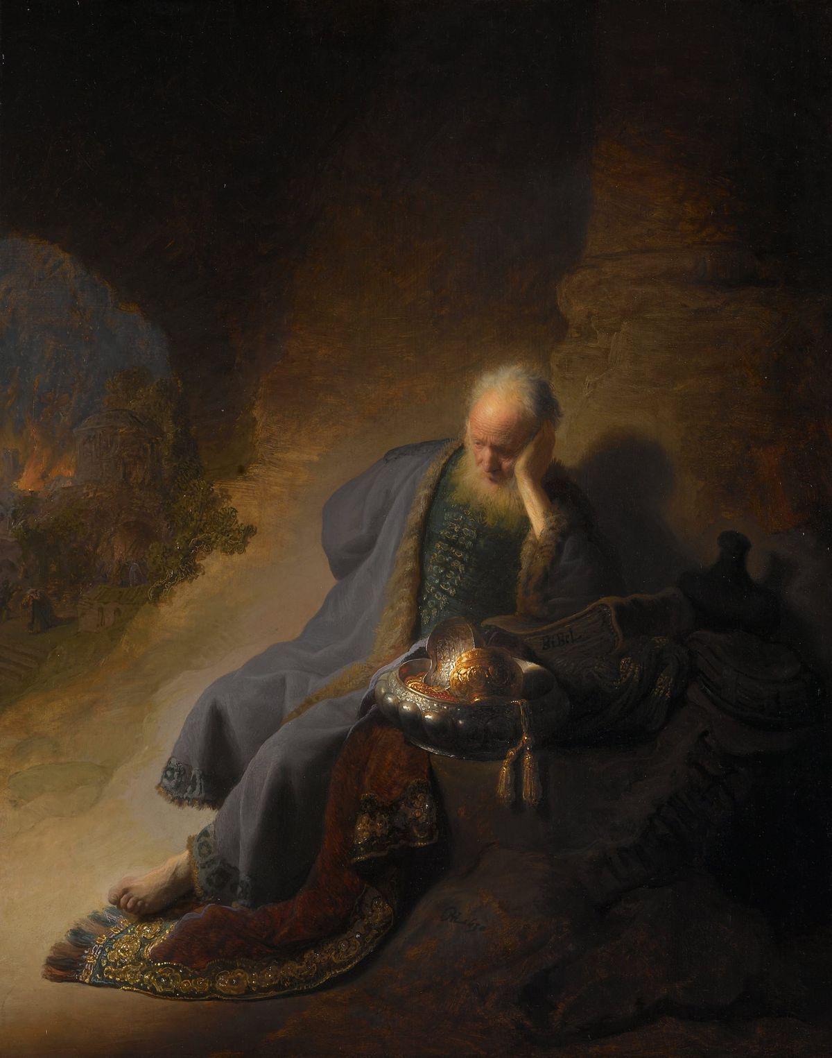 예루살렘의 파괴를 탄식하는 예레미야 (Jeremiah Lamenting the Destruction of Jerusalem)