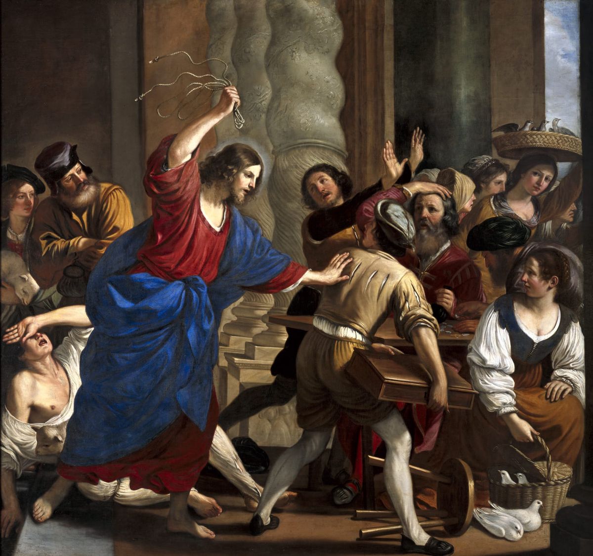 성전에서 상인들을 쫓아내는 그리스도 Christ Expelling the Money-Changers from the Temple
