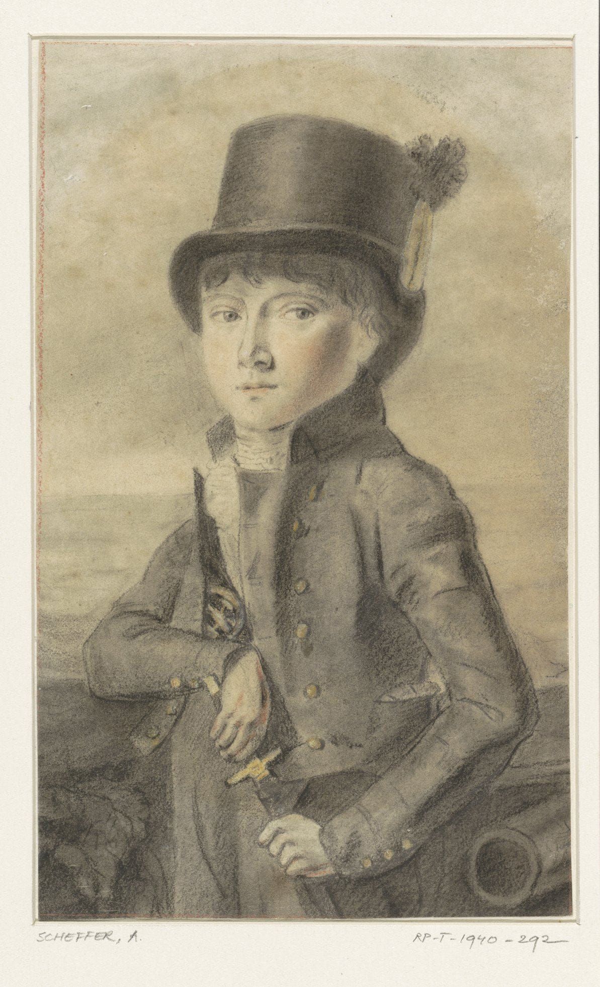 해군 사관생도 복장을 한 소년의 초상 (Portrait of a Young Midshipman)