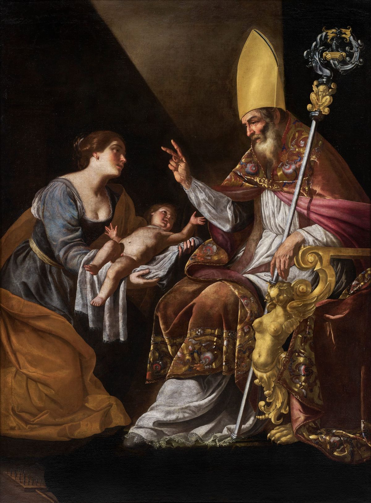 성 블라시오에게 아이를 바치는 여인 (A Woman Presenting Her Child to Saint Blaise)