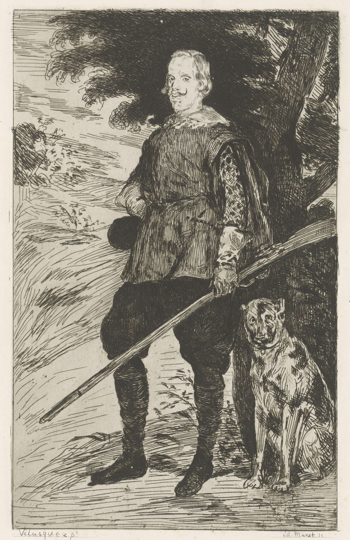 사냥꾼 복장을 한 디에고 벨라스케스 (Diego Velasquez in Hunting Costume)