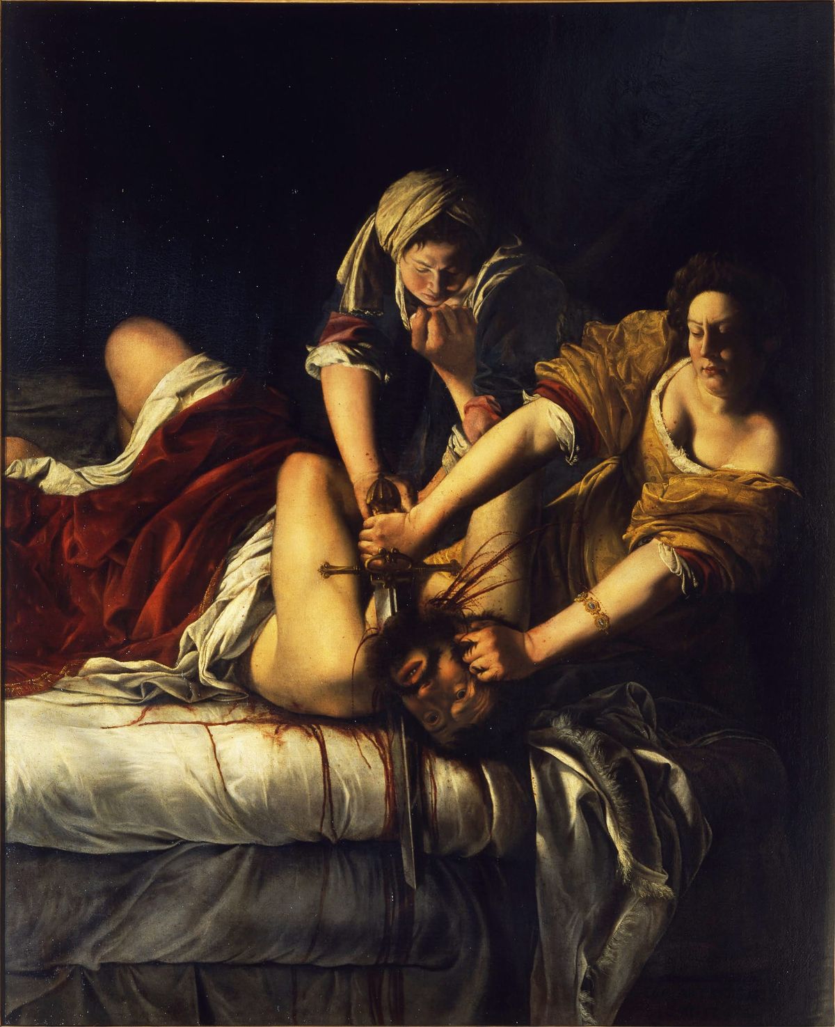 붓끝으로 집행한 처절한 단죄, 홀로페르네스의 목을 베는 유디트 Judith Slaying Holofernes