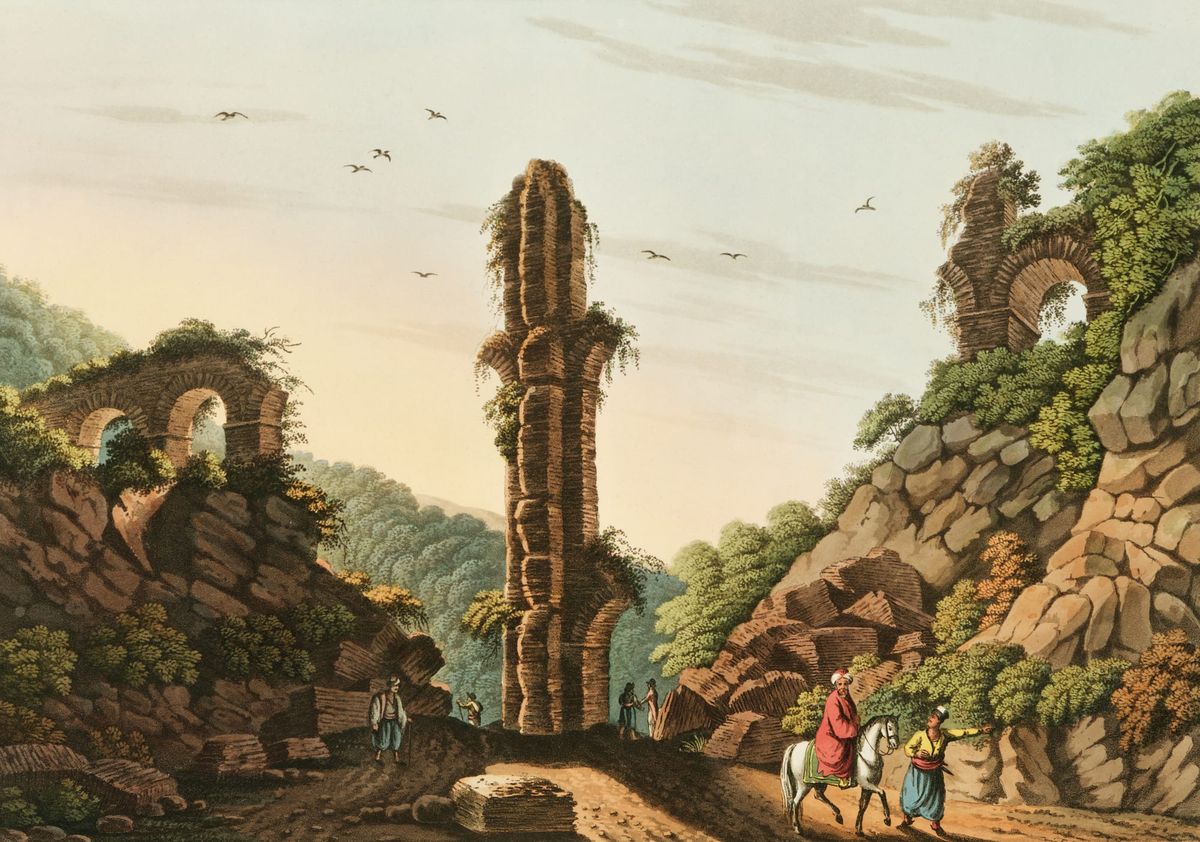 카라마니아의 고대 수수로 유적 (An Ancient Aqueduct in Karamania)