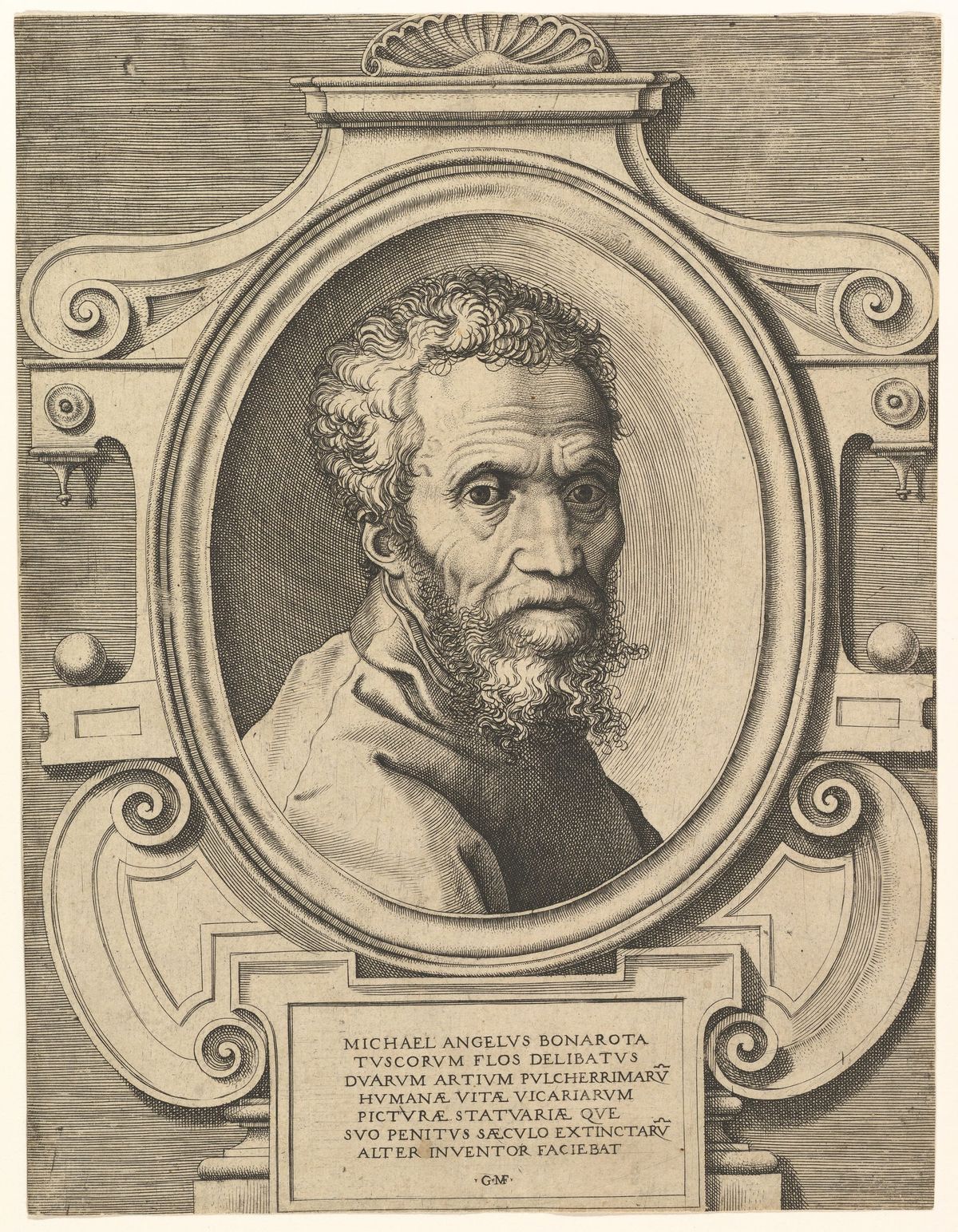미켈란젤로 부오나로티의 초상 (Portrait of Michelangelo Buonarroti)