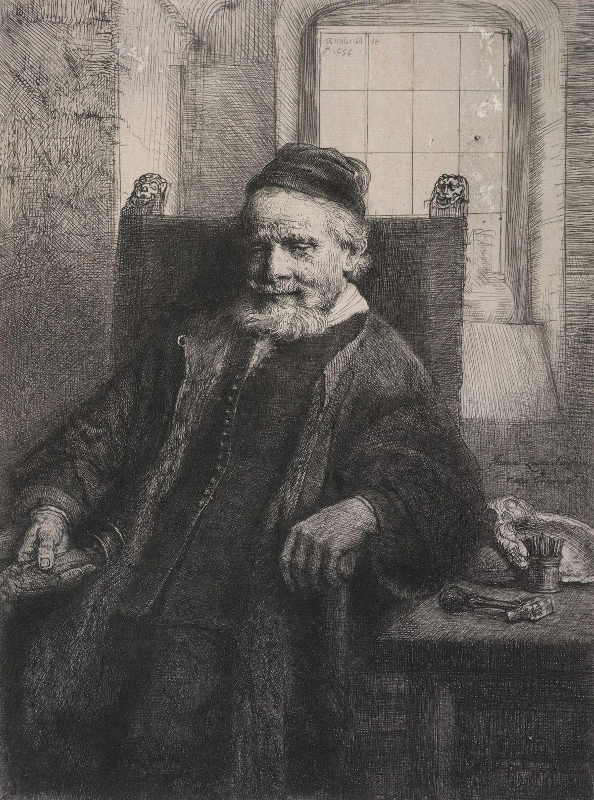 의사 아르놀두스 톤행겔의 초상(Portrait of the Physician Arnoldus Tholinx)