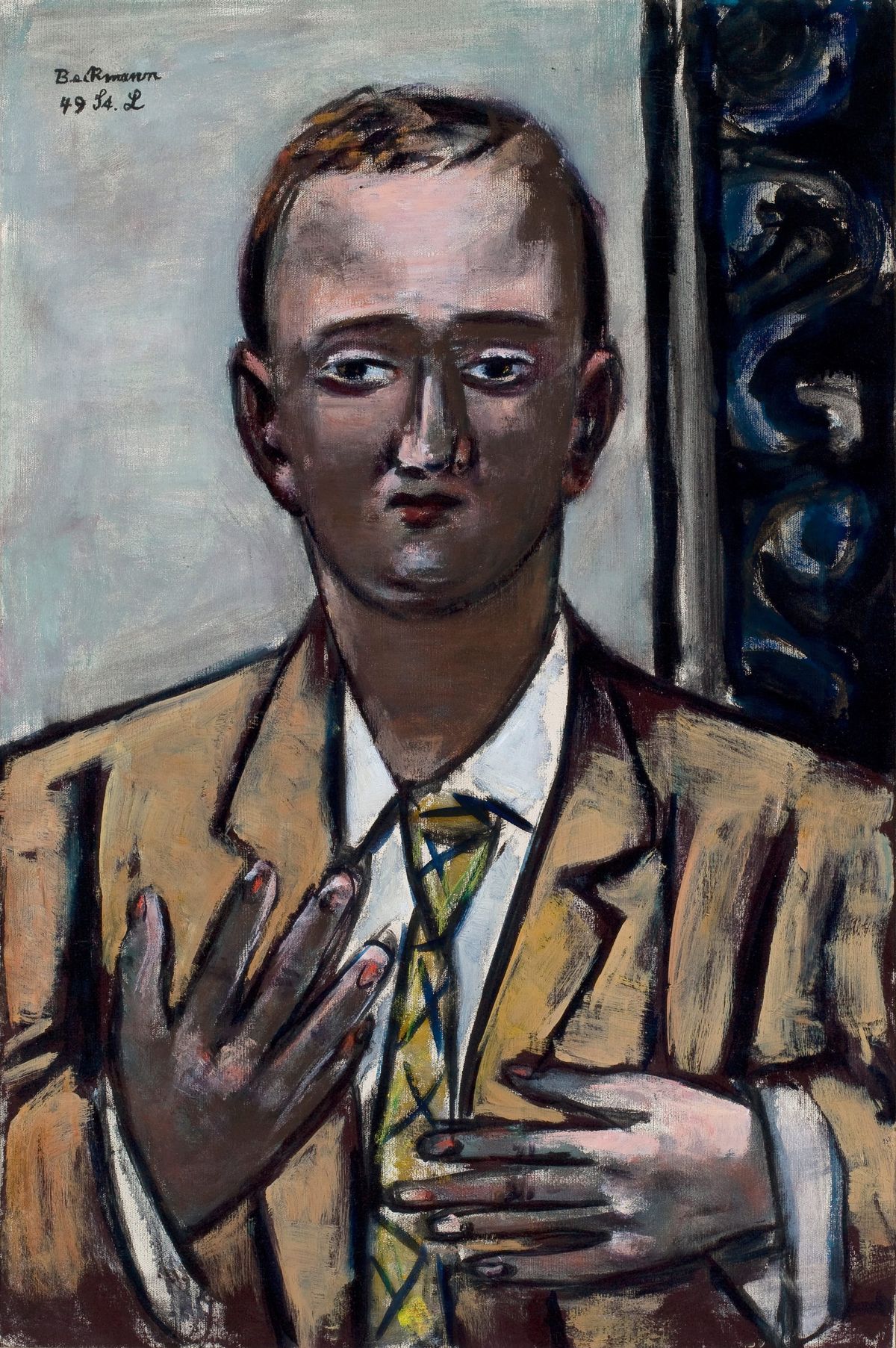 노란 넥타이를 맨 청년의 초상 (Portrait of a Young Man with a Yellow Tie)