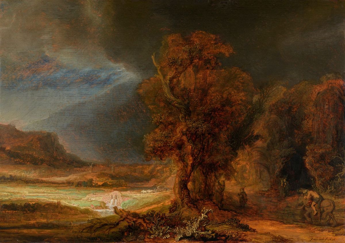 선한 사마리아인이 있는 풍경 (Landscape with the Good Samaritan)