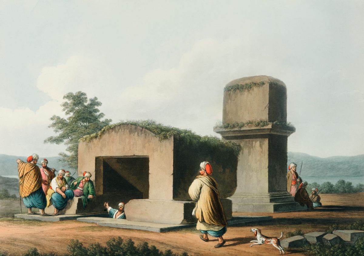 카라마니아의 석조 고분 유적 (Sarcophagi and Sepulchres in Karamania)