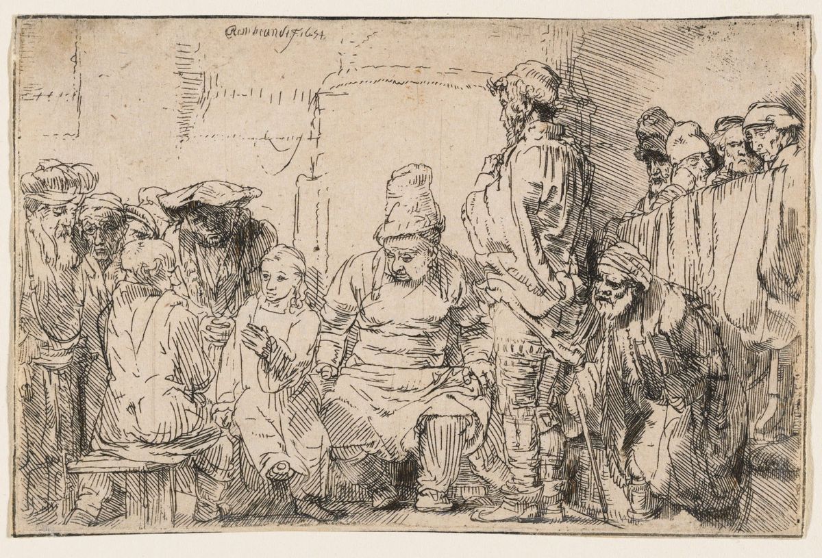 율법학자들 사이의 어린 예수 (Christ Disputing with the Doctors / Christ seated among the Doctors)