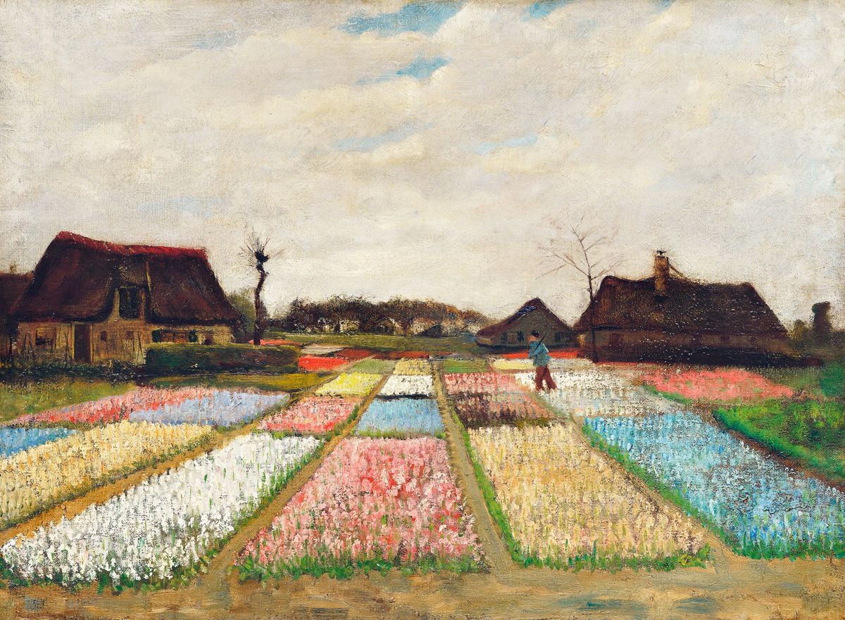 꽃밭(네덜란드의 구근 꽃밭) - Flower Beds in Holland