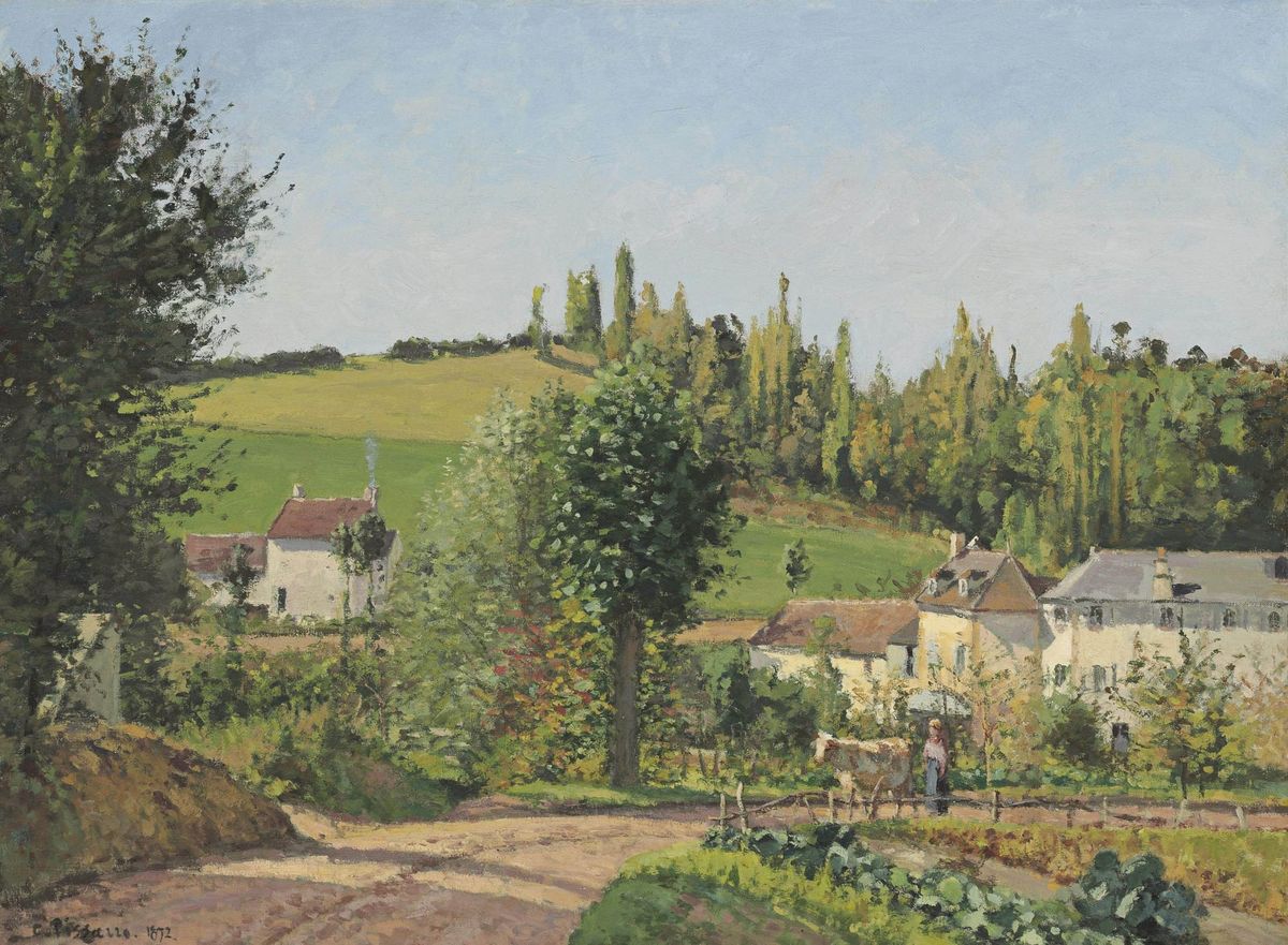 퐁투아즈 인근의 작은 마을 - Hamlet in the Environs of Pontoise