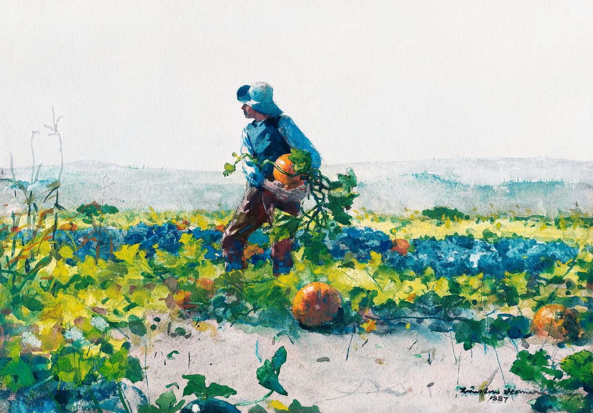 호박 밭에서 (가을의 수확) - For to Be a Farmer's Boy / The Pumpkin Patch