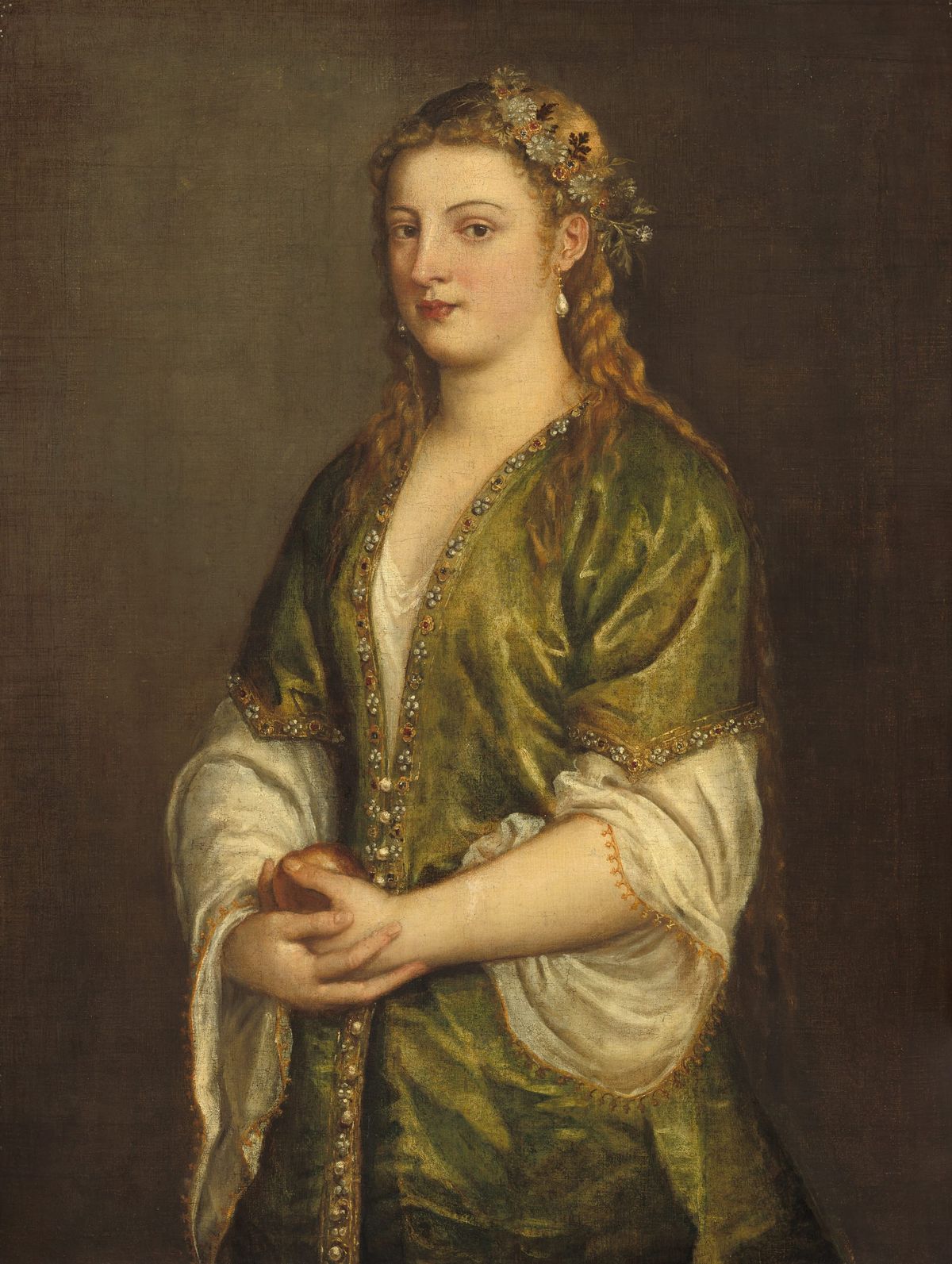 녹색 옷을 입은 여인의 초상 Portrait of a Young Woman in Green