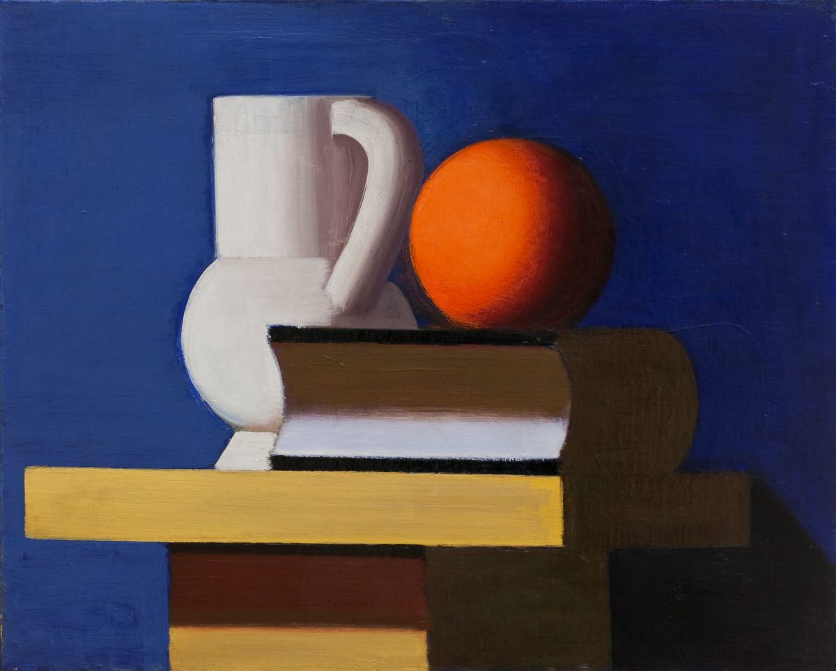 오렌지와 유병이 있는 정물 (Still Life with Orange and Pitcher / Still Life)