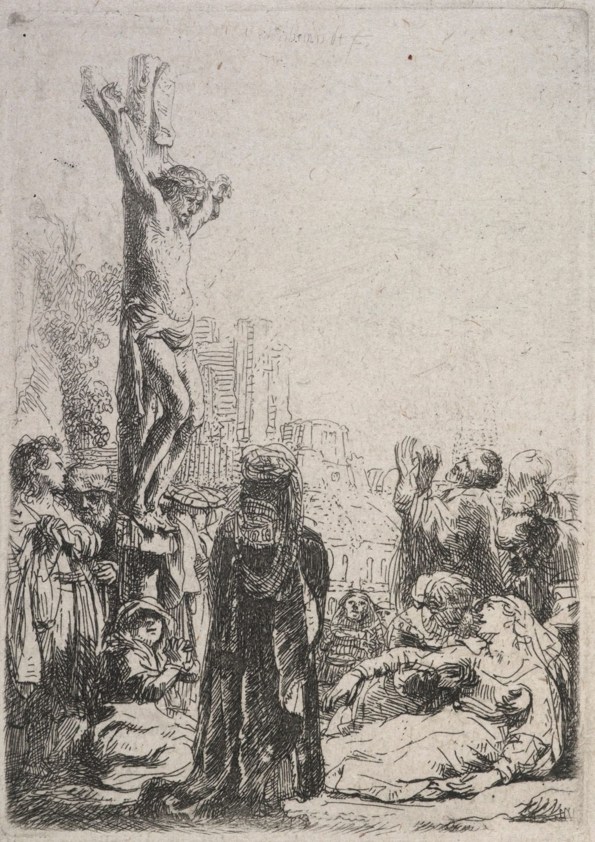 십자가에 못 박히심: 작은 판본(The Crucifixion: Small Plate)