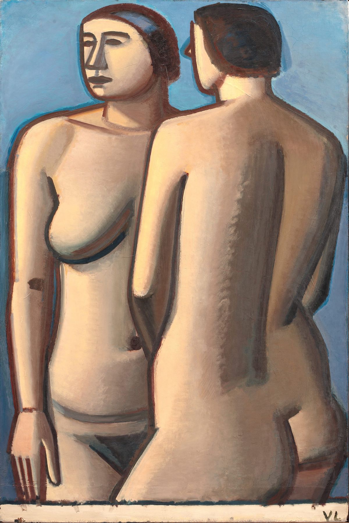 두 명의 여인  두 여성 누드 (Two Female Nudes  Two Figures)