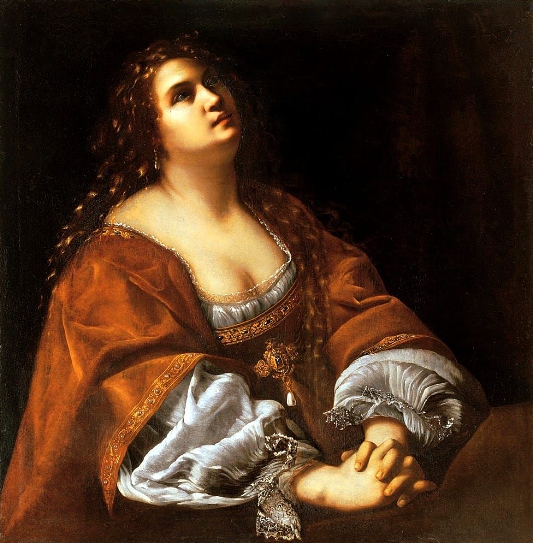 회개하는 마리아 막달레나 (Mary Magdalene as Melancholy / Penitent Magdalene)