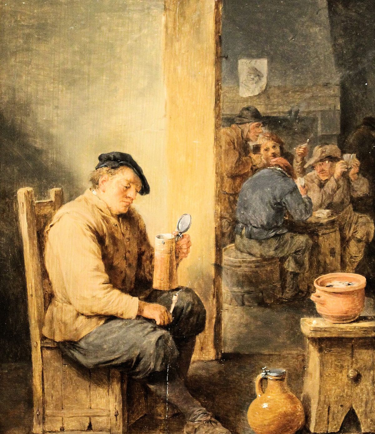 빈 술잔을 들여다보는 사내 The Empty Tankard