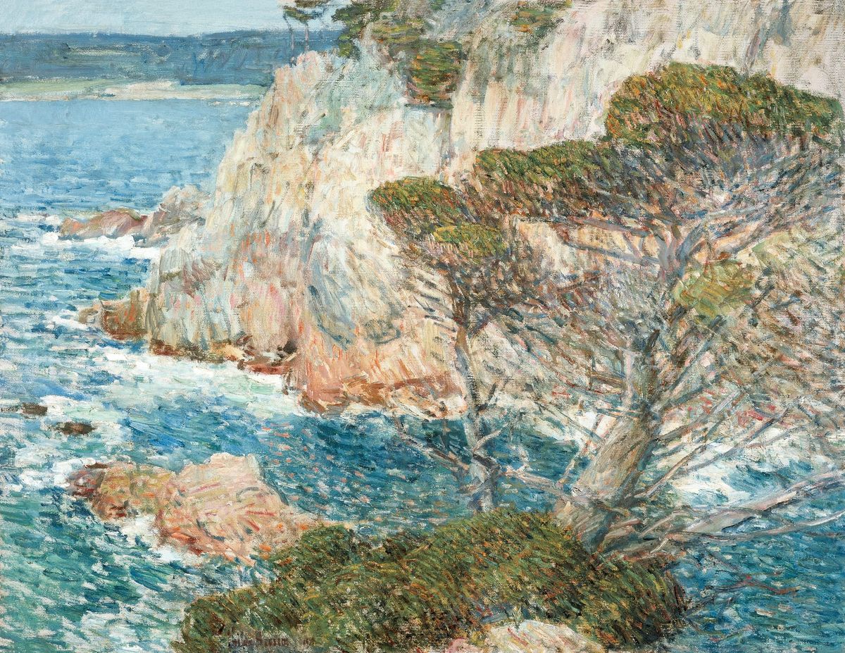 캘리포니아 해안의 소나무 (Coast of California / Pines, Coast of California, 1914)