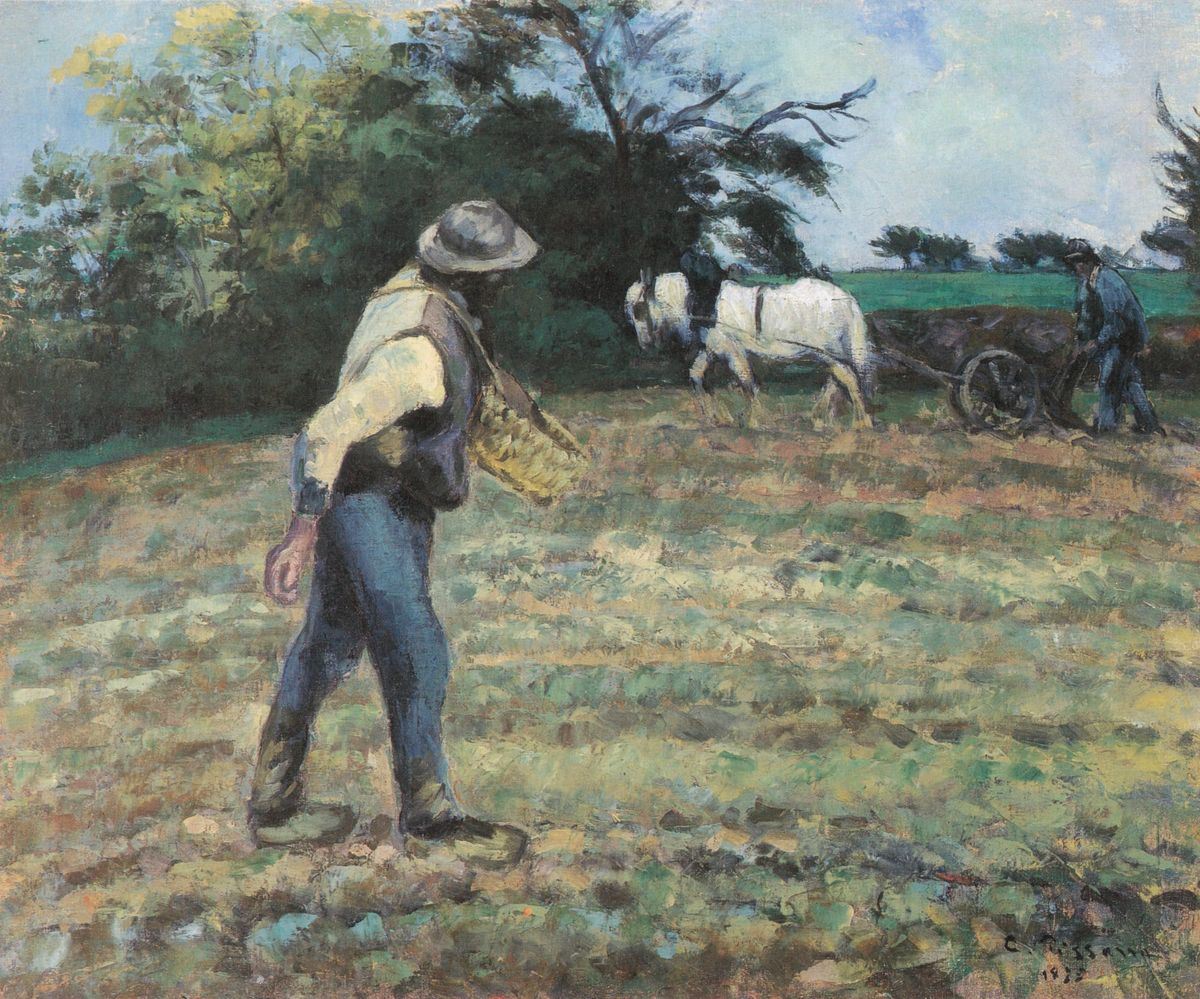 몽푸코의 씨 뿌리는 사람 - The Sower, Montfoucault (Le Semeur, Montfoucault)