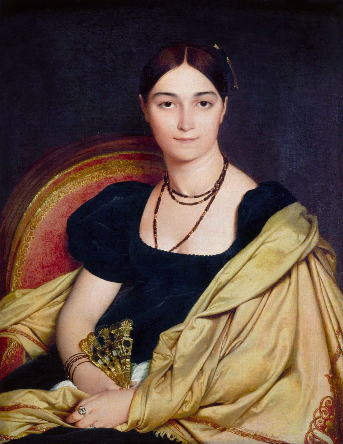 샤를 드부셰 부인의 초상 (Madame Charles Duvaucey, 1807)