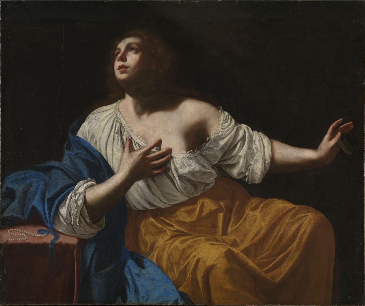 회개하는 막달라 마리아 - Penitent Mary Magdalene